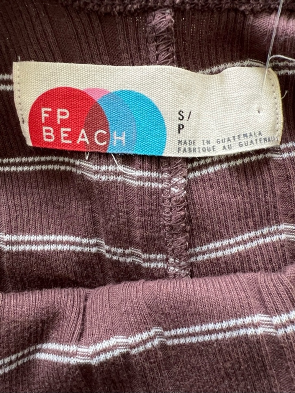 Free People Brown Striped Midi Dress - Picture 5 of 6